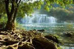 Les majestueuses cascades du parc national de krka