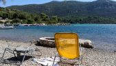 Mali ston beach peljesac croatie
