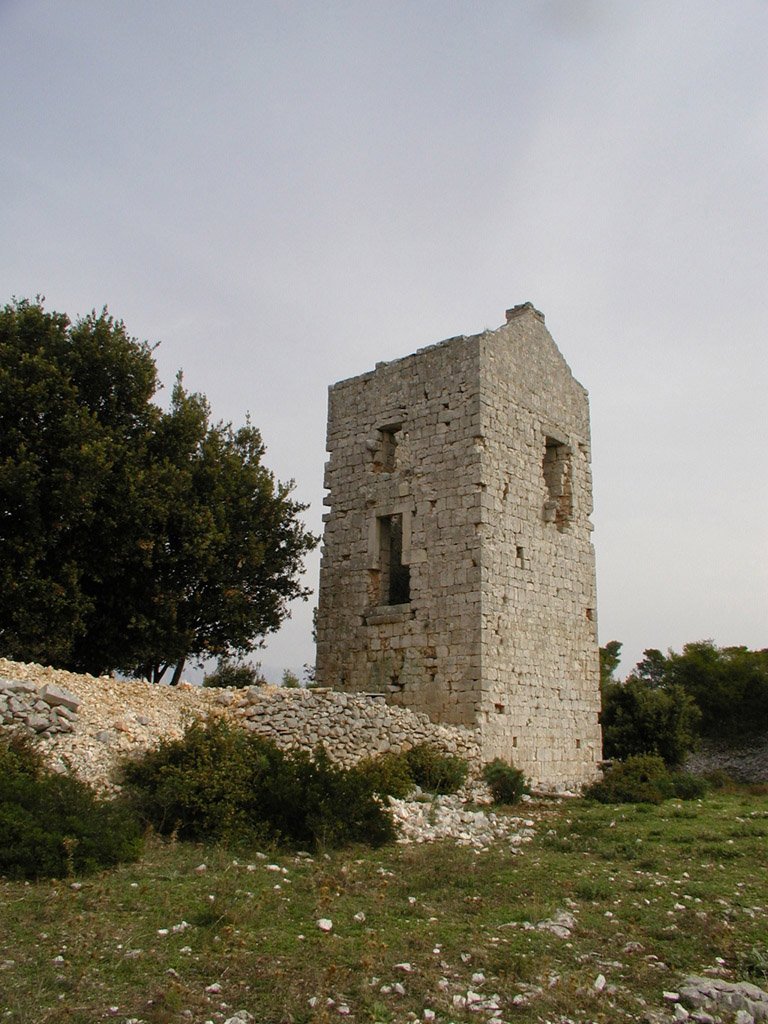 Ruines de la tour vusio selca